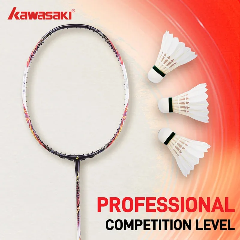 12PCS Kawasaki Badminton Shuttlecock King 8E Goose Feather Badminton Shuttlecock Training Sports Speed 76 77 Badminton Ball