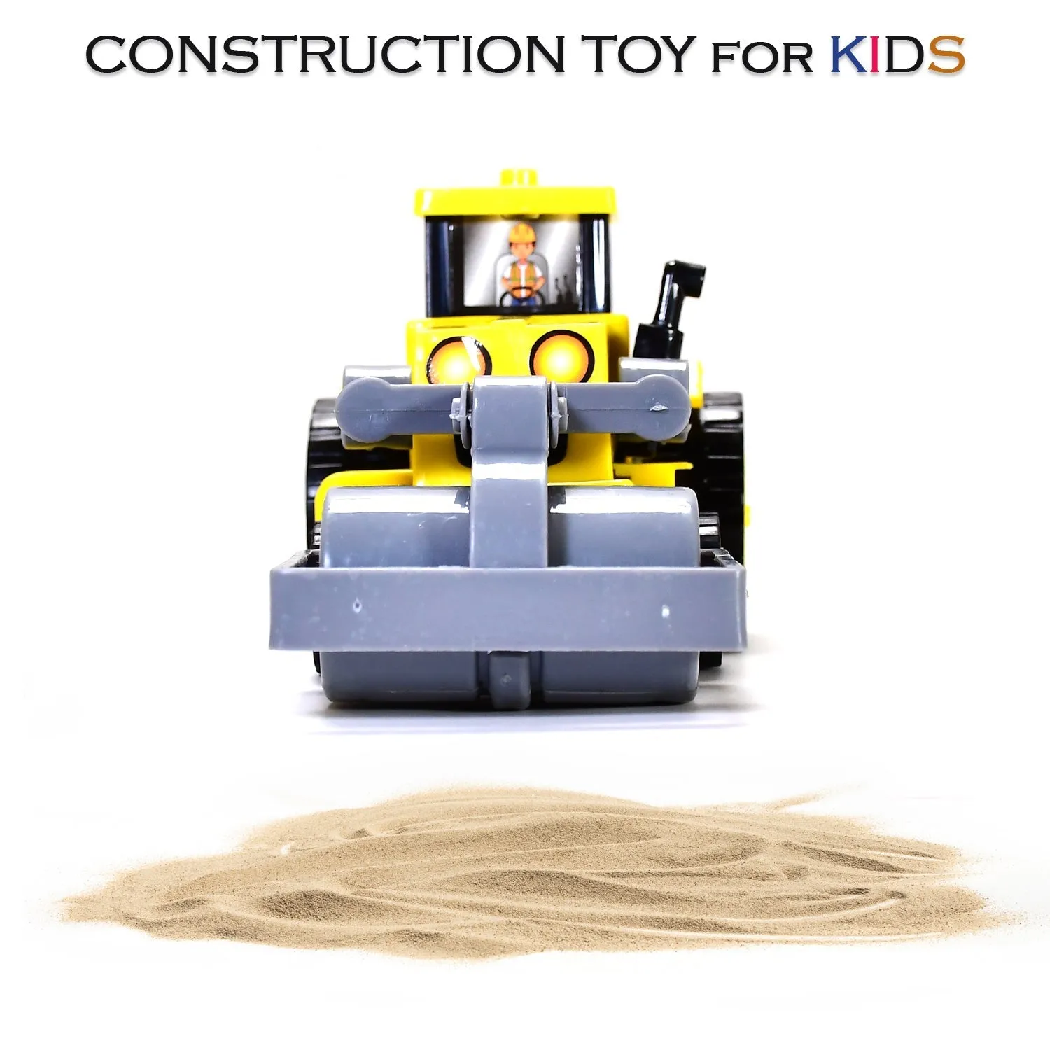 1952 Mini Friction Power Construction Excavator Loader with Torry Toy for Kids