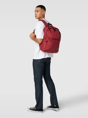 Backpack with CHAMPION label, dark red