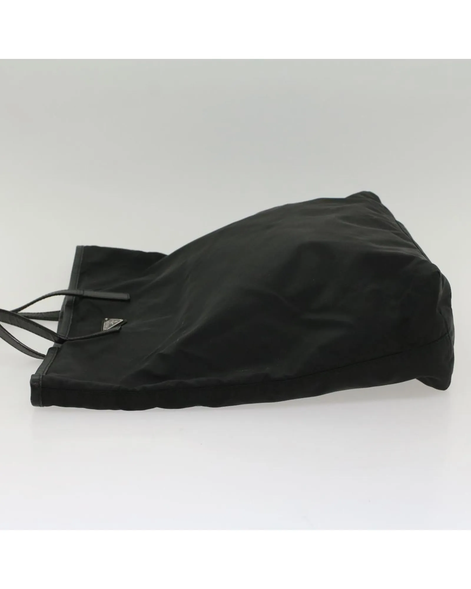 Black Nylon Tote Bag - Italian-made Designer Accessory