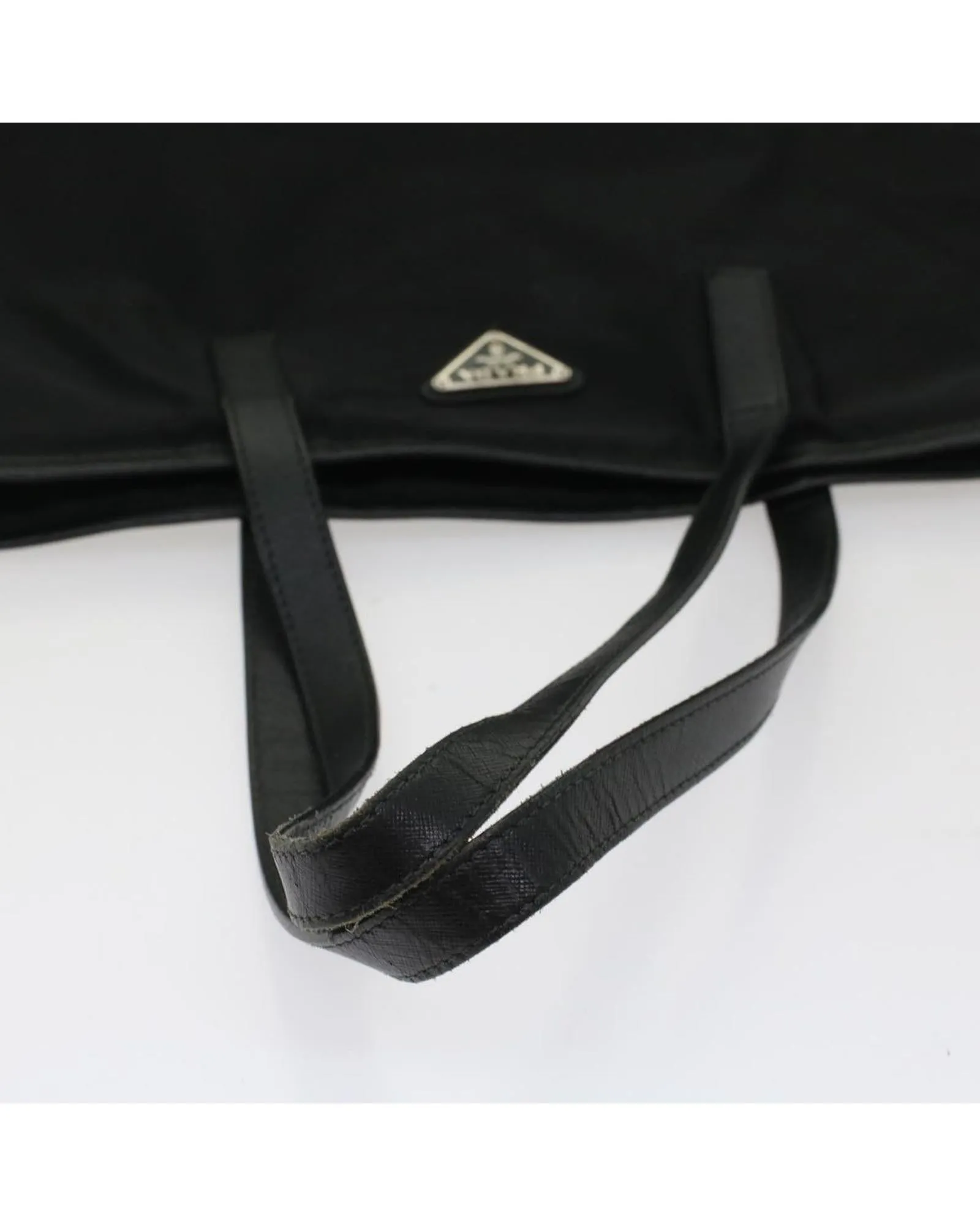 Black Nylon Tote Bag - Italian-made Designer Accessory