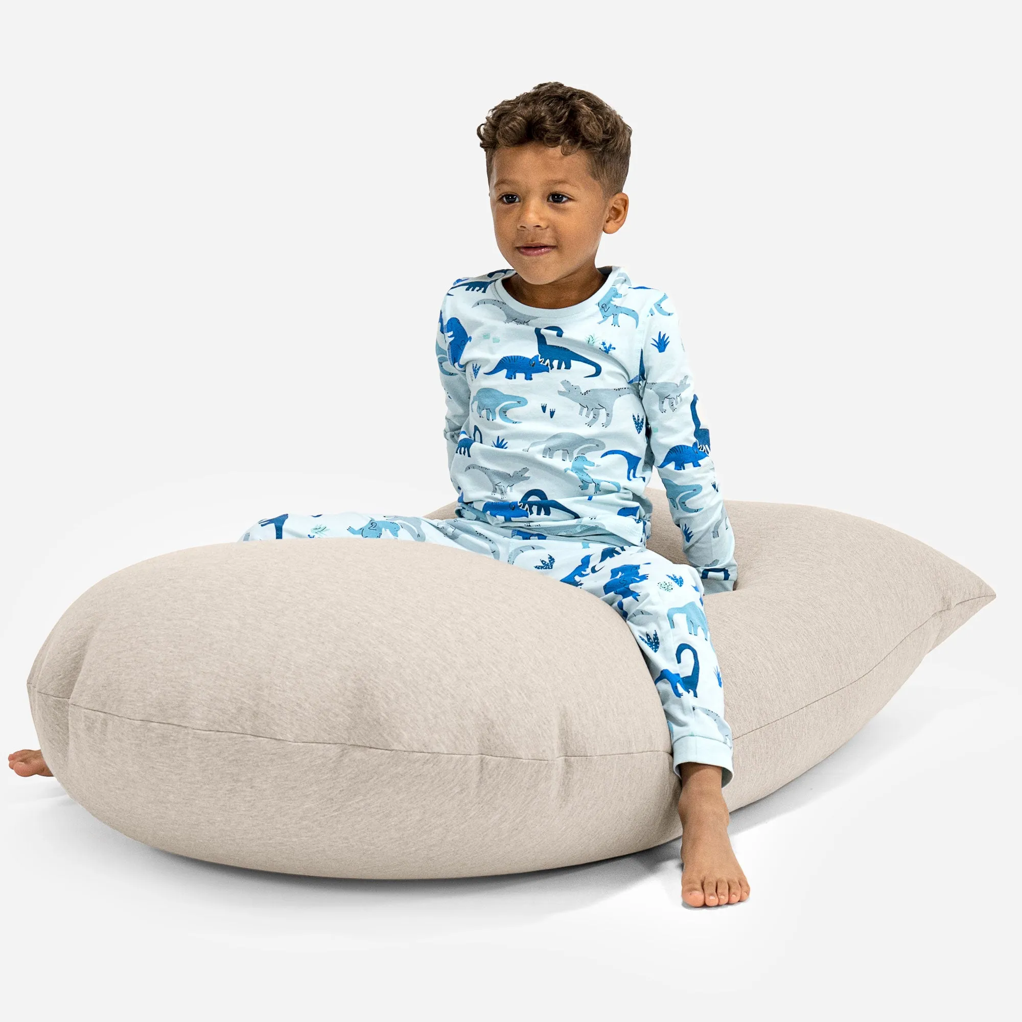 Children's Bean Bag Tall 2-6 yr - Stretchy Cotton Mink