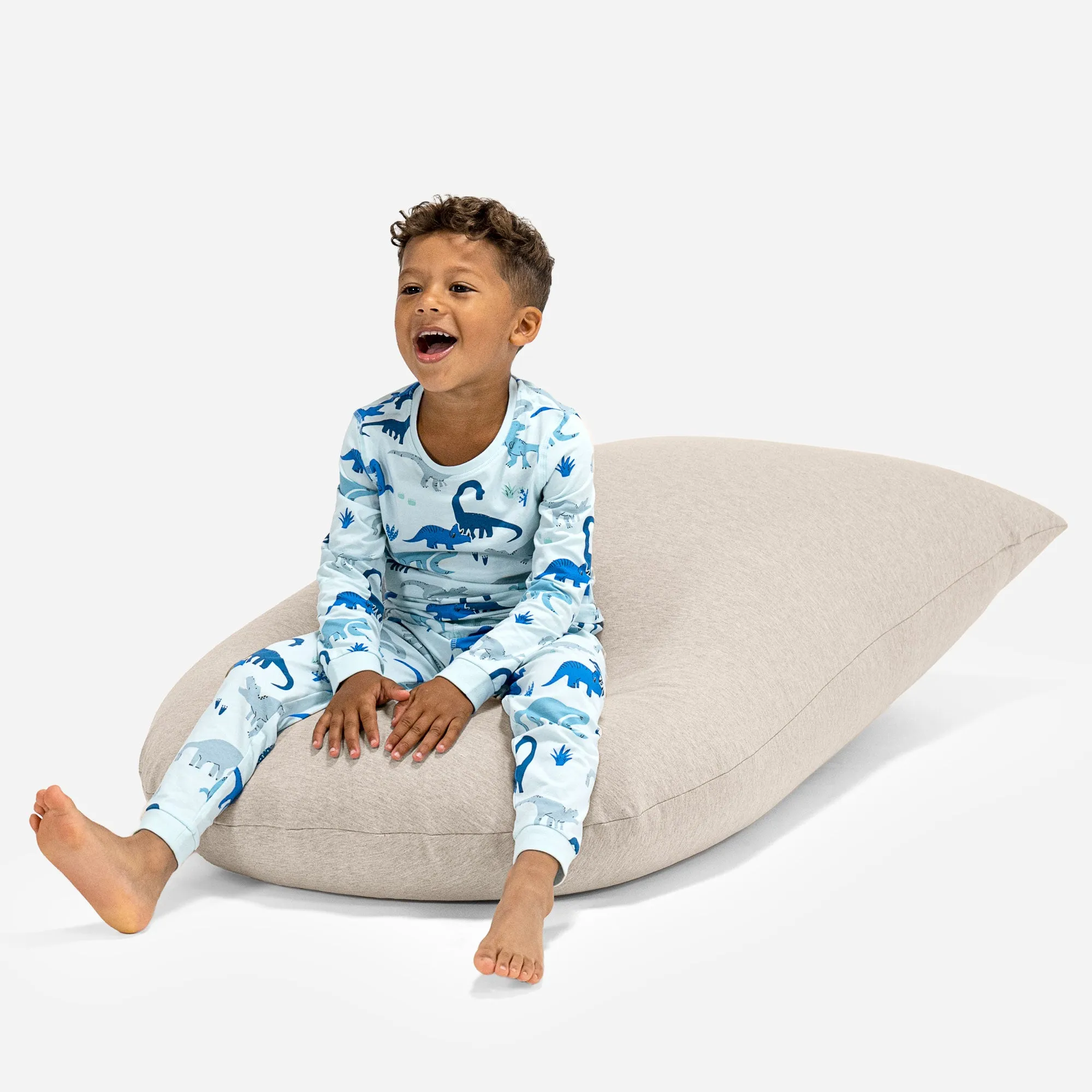 Children's Bean Bag Tall 2-6 yr - Stretchy Cotton Mink