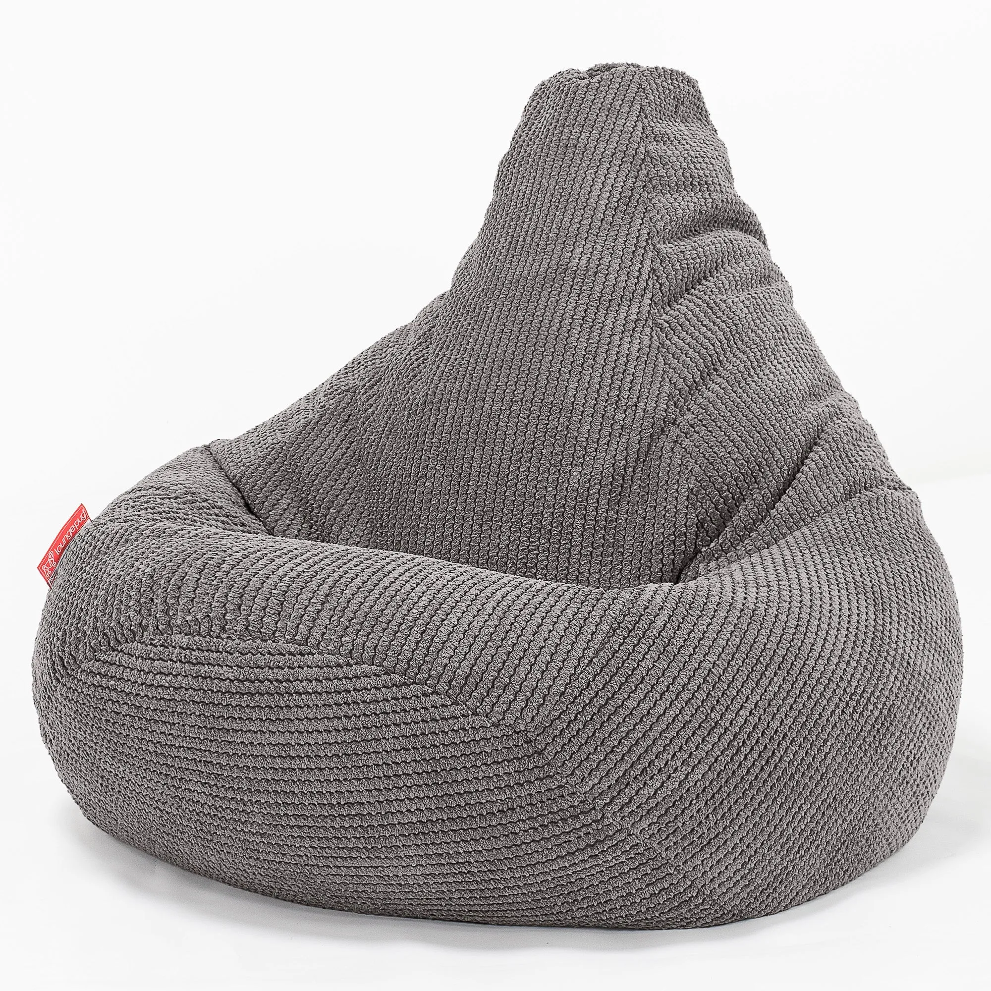 Children's Gaming Bean Bag Chair 6-14 yr - Pom Pom Charcoal Grey