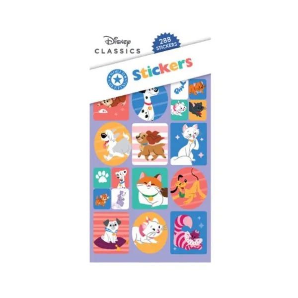 Disney Cats & Dogs Sticker Book WEB6091