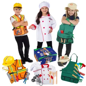 Dress Up Trunk: Worker - Chef - Garden