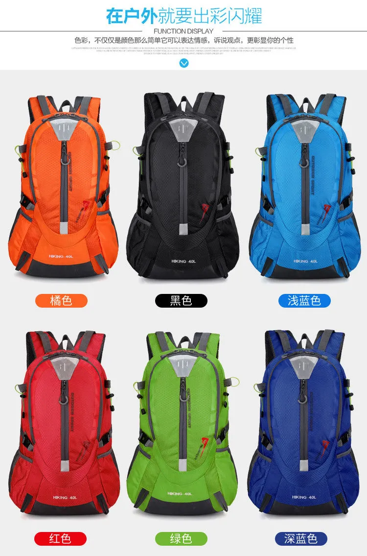 Durable Sports Outdoor Equipment Climbing Hiking Bags Backpack