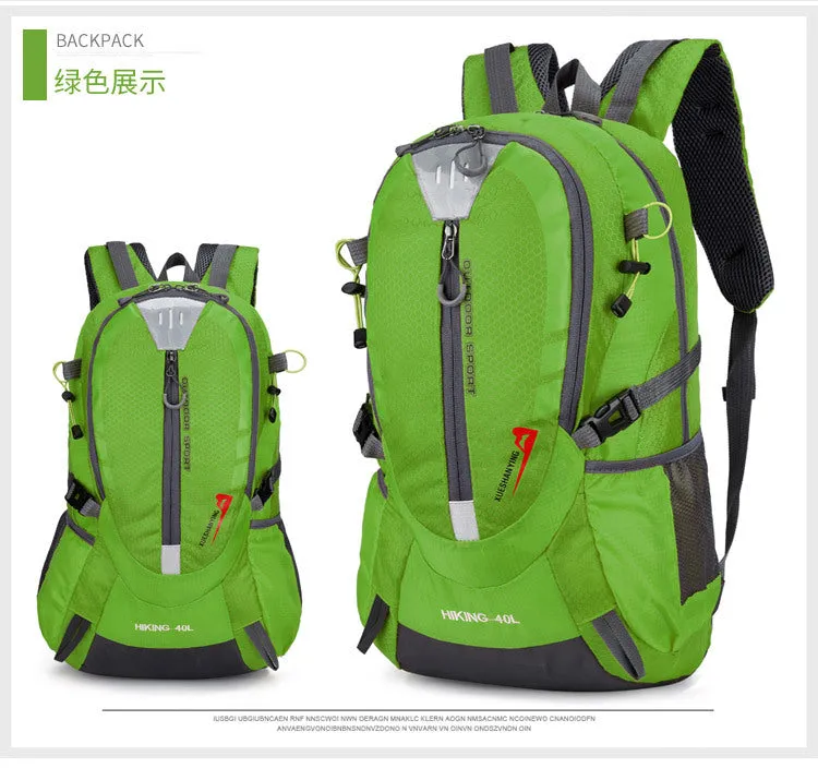 Durable Sports Outdoor Equipment Climbing Hiking Bags Backpack