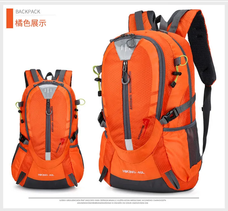 Durable Sports Outdoor Equipment Climbing Hiking Bags Backpack