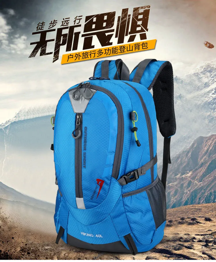 Durable Sports Outdoor Equipment Climbing Hiking Bags Backpack