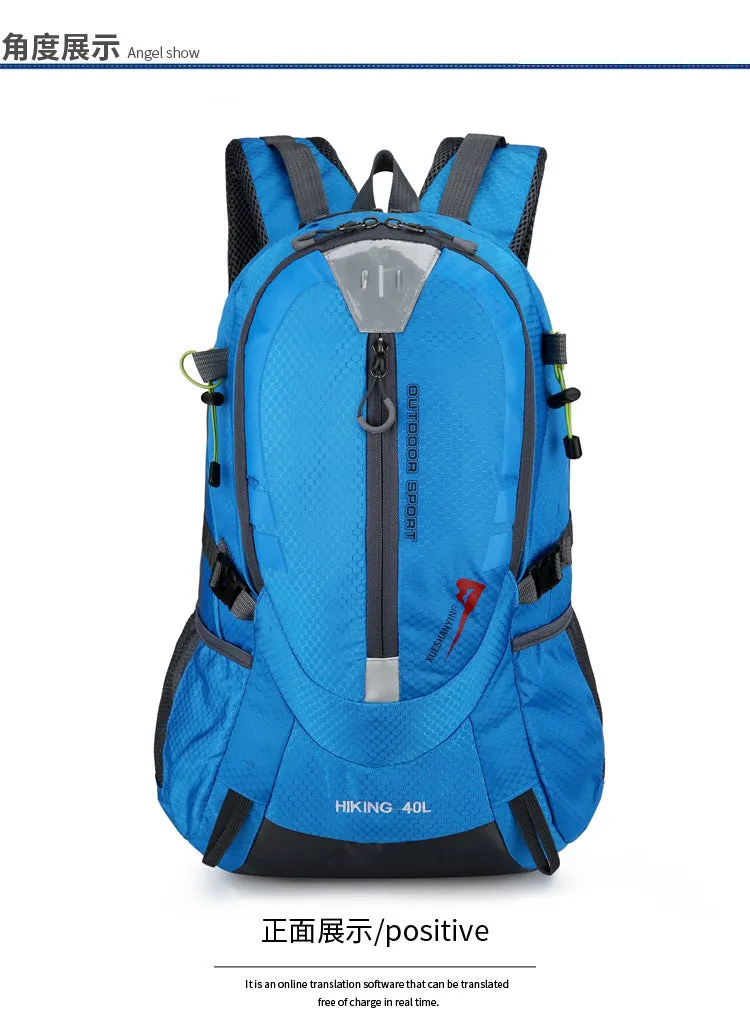 Durable Sports Outdoor Equipment Climbing Hiking Bags Backpack