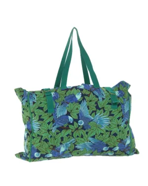 Green Canvas Tote Bag