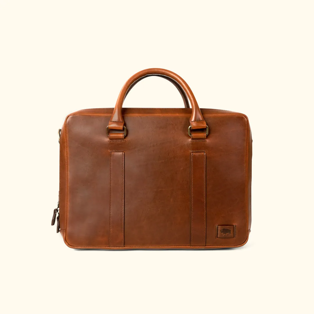 Jefferson Leather Briefcase | Elderwood