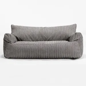 Josephine Childrens Sofa Bean Bag 1-5 yr - Cord Graphite Grey