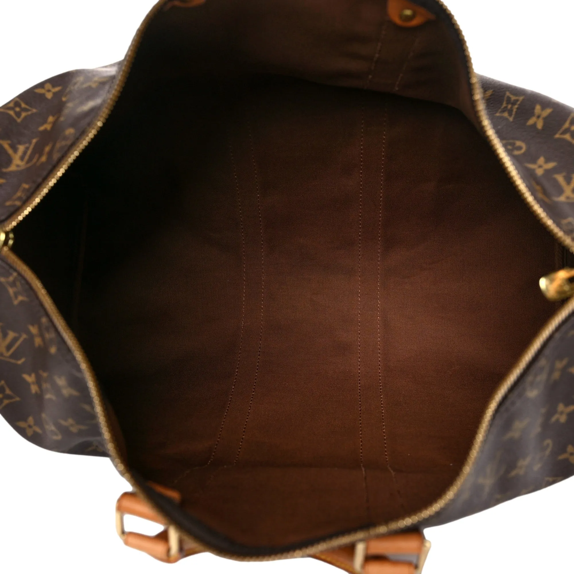 Louis Vuitton Monogram Brown Canvas Keepall 45