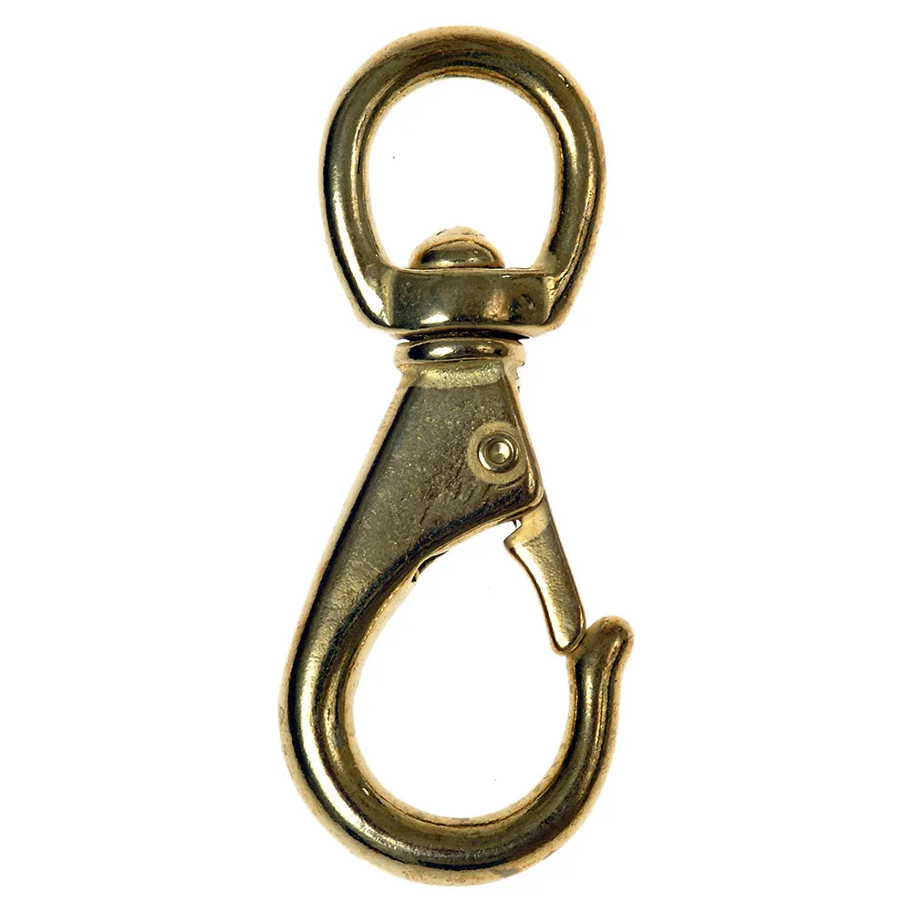 Marine Sports Brass Swivel Snap Clip