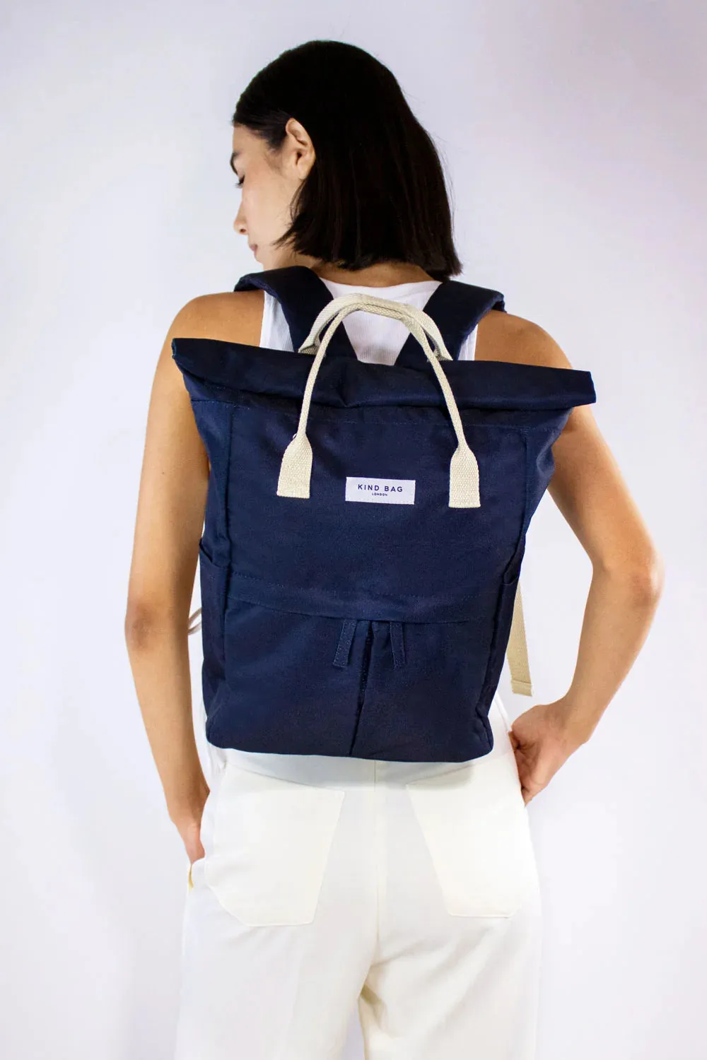 Medium "Hackney" Backpack - Navy