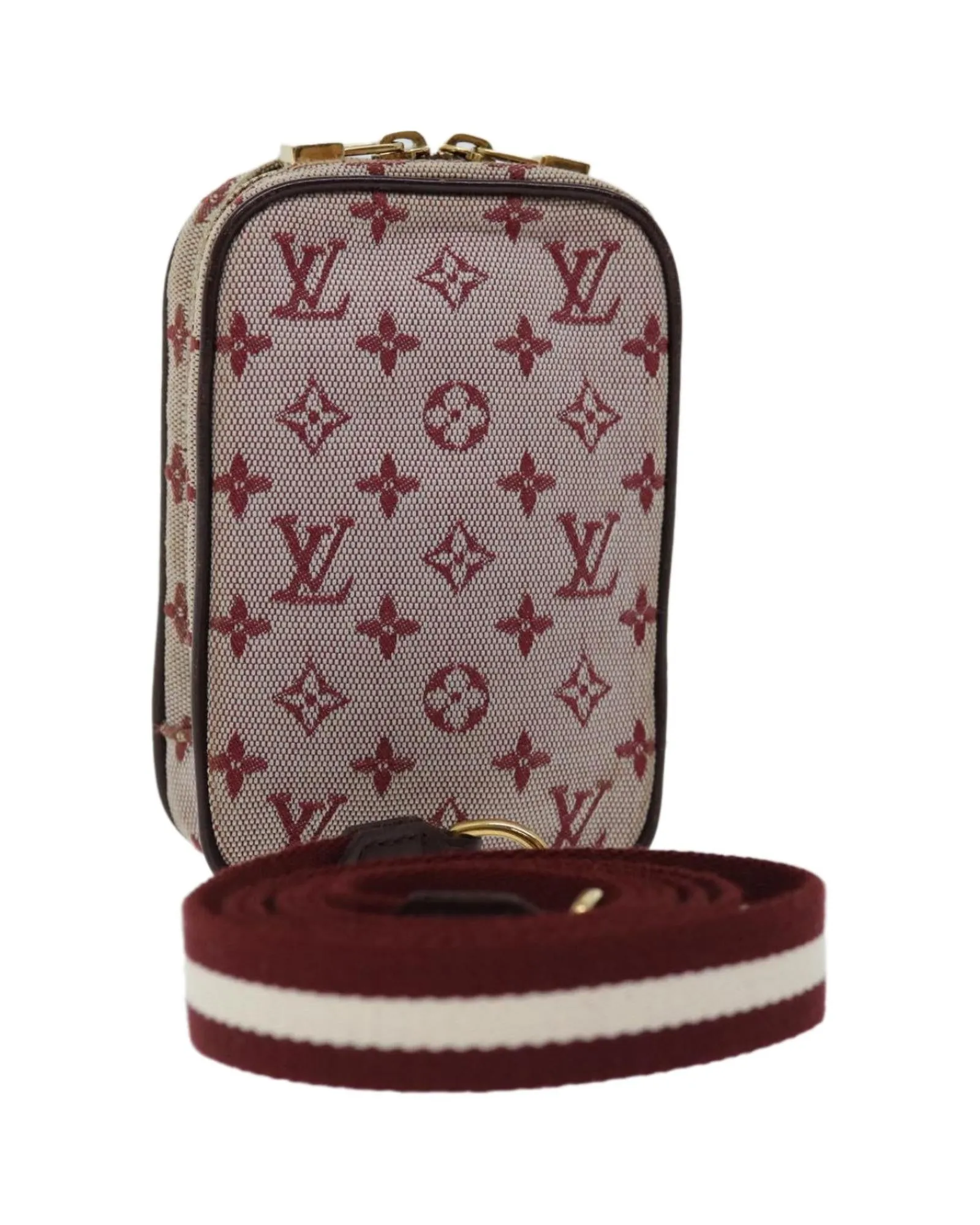 Mini Monogram Digital Pouch with Authentic LV Logo