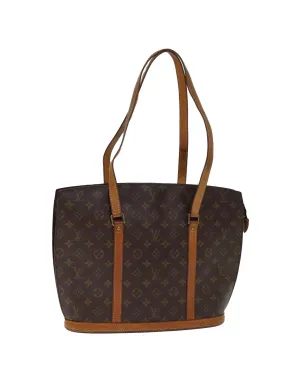 Monogram Canvas Tote Bag with Surface Rubbing & Scratches Made in France