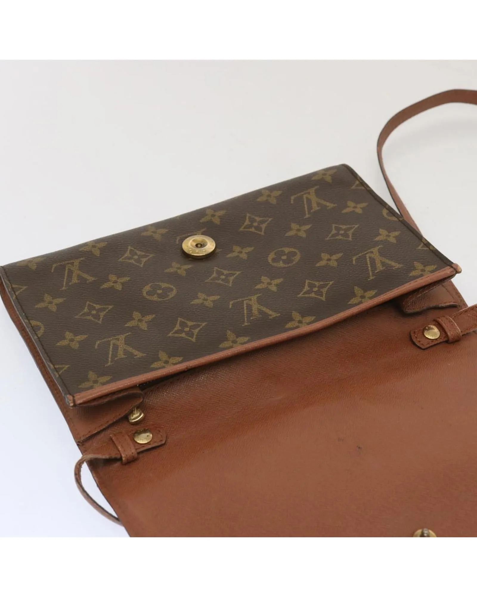 Monogram Shoulder Bag in Bordeaux by Louis Vuitton