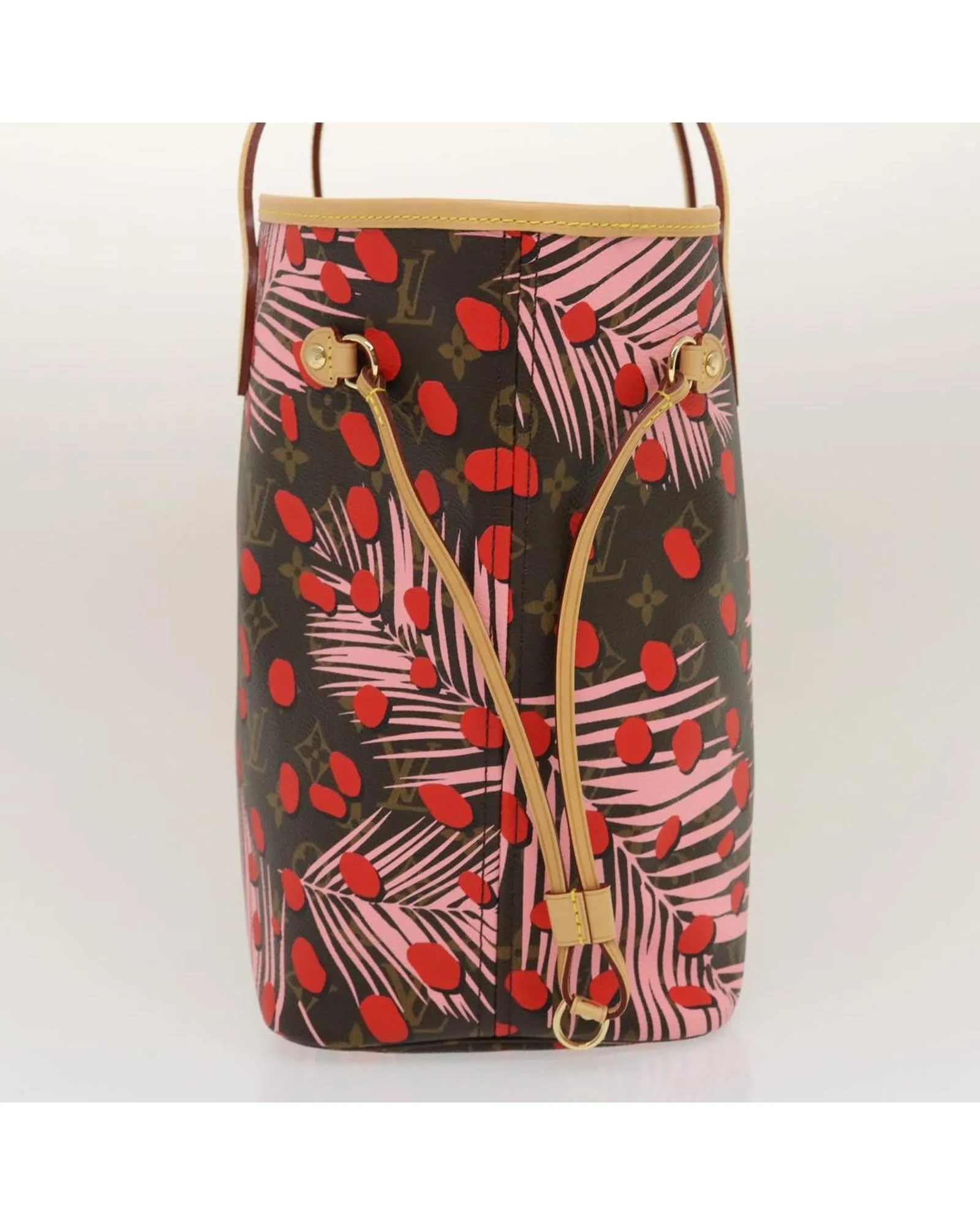 Monogram Tote Bag with Jungle Dot Print