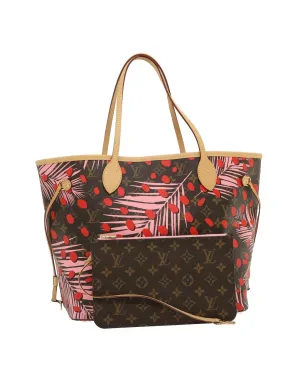 Monogram Tote Bag with Jungle Dot Print