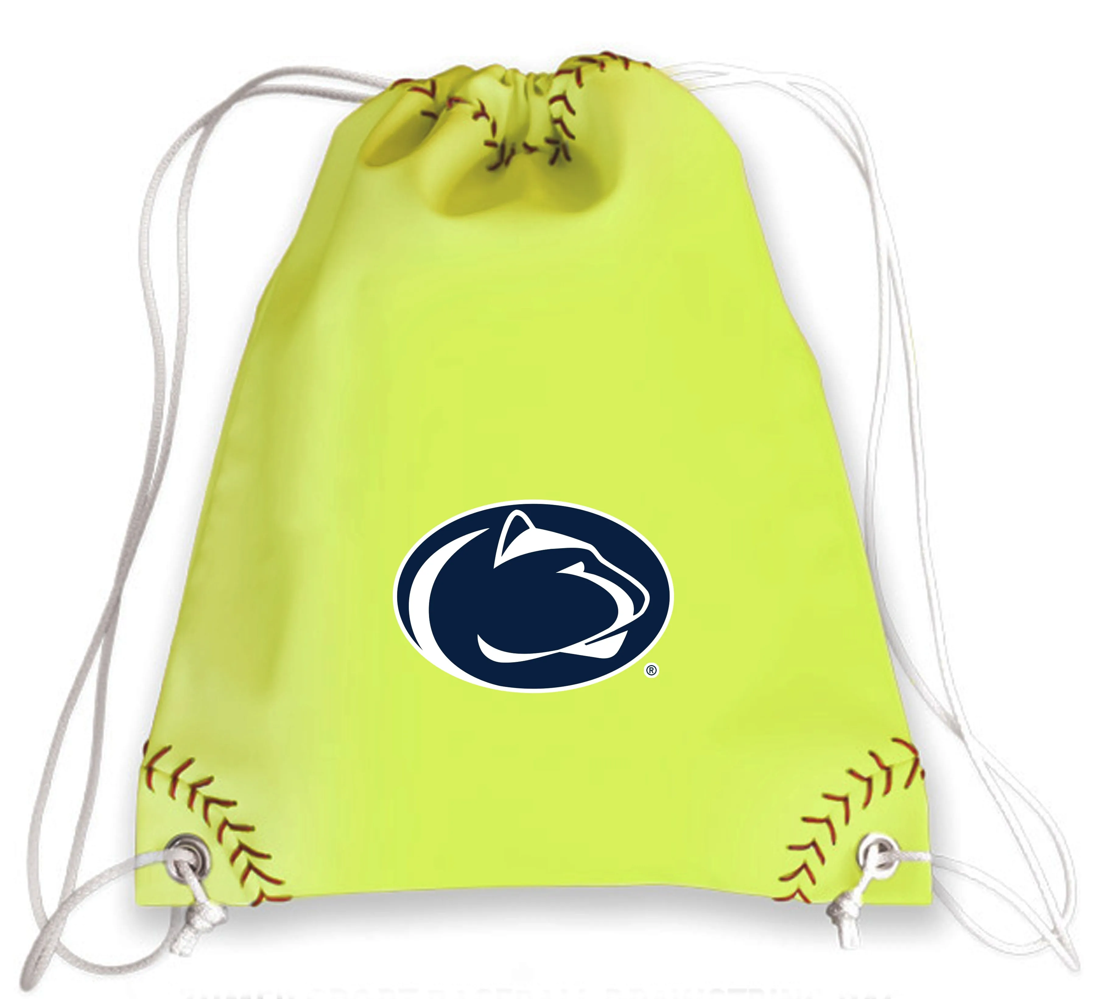 Penn State Nittany Lions Softball Drawstring Bag