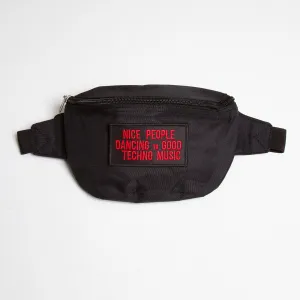 Peoples Techno - Bum Bag - Black