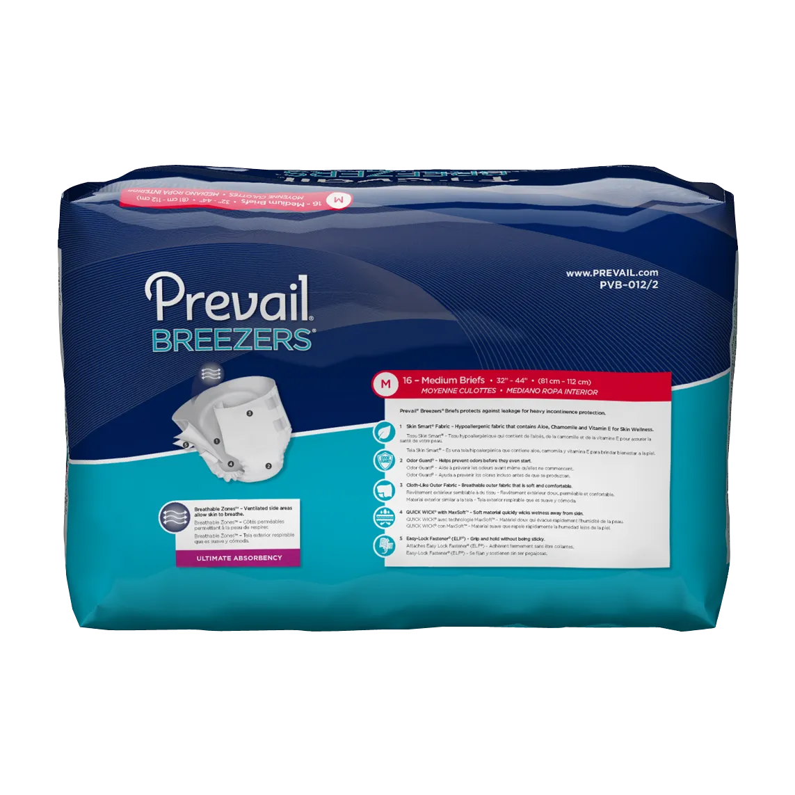 Prevail Breezers Adult Briefs