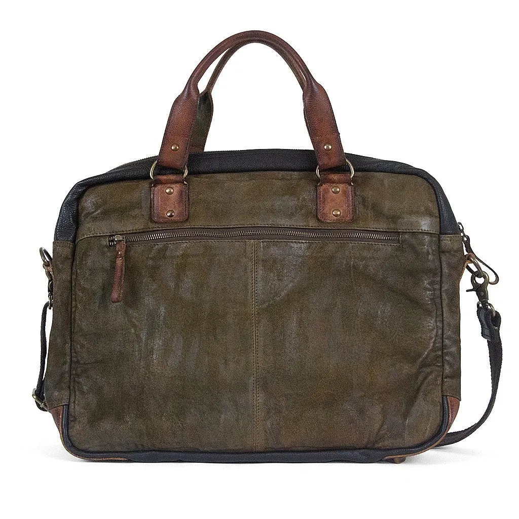 Products 2100 Daamen | Men's Leather Messenger Bag | Laptop Briefcase