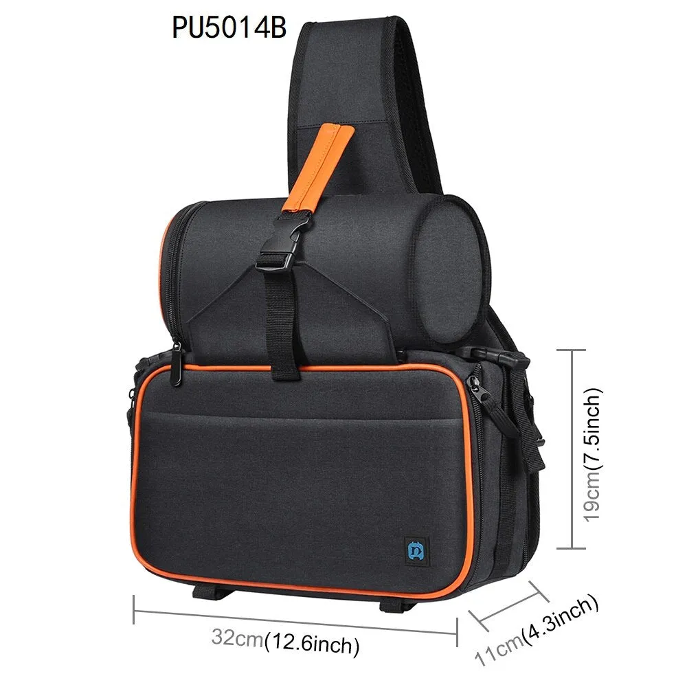 PULUZ Outdoor Portable Waterproof Scratch-proof Dual Shoulders Backpack Camera Bag Digital DSLR Photo Video Bag, laptop backpack