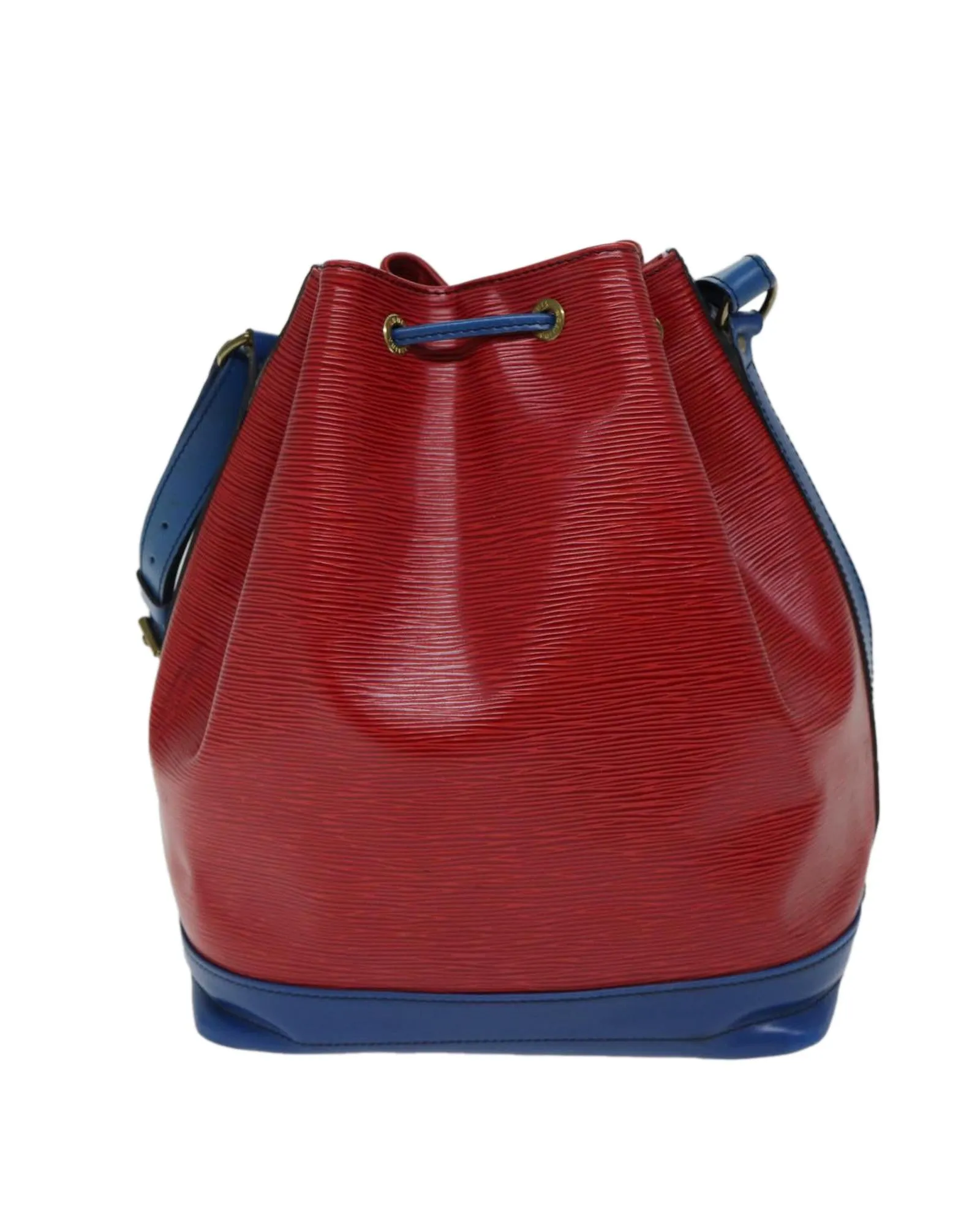 Red and Blue Epi Leather Shoulder Bag