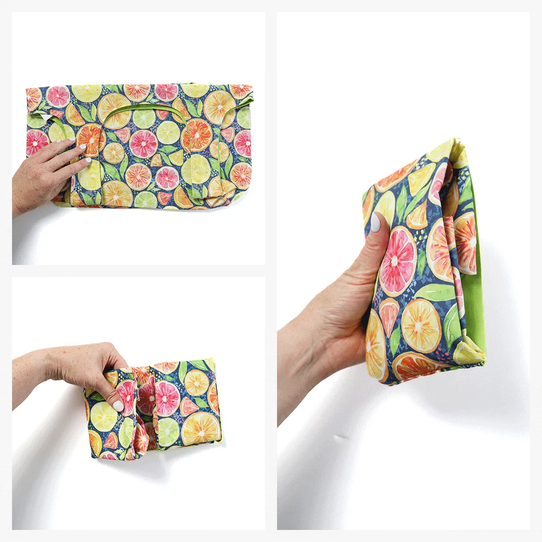 Shopping Tote Sewing Kit - Citrus