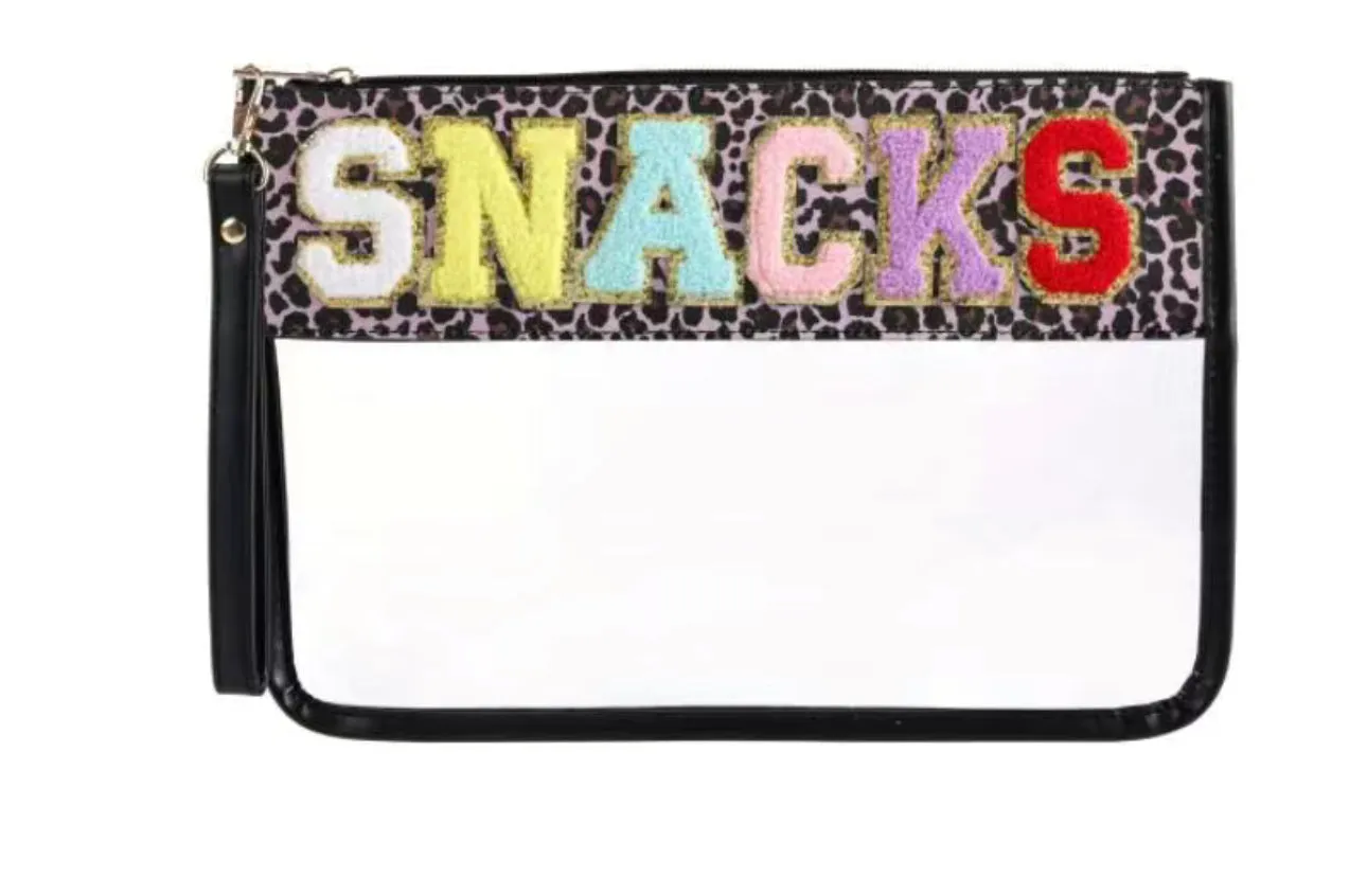 Snack Attack Clear Pouch