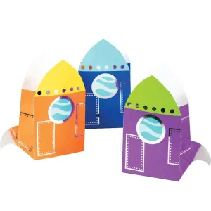 Space Party Treat Bags - 8 Pkt - CLEARANCE