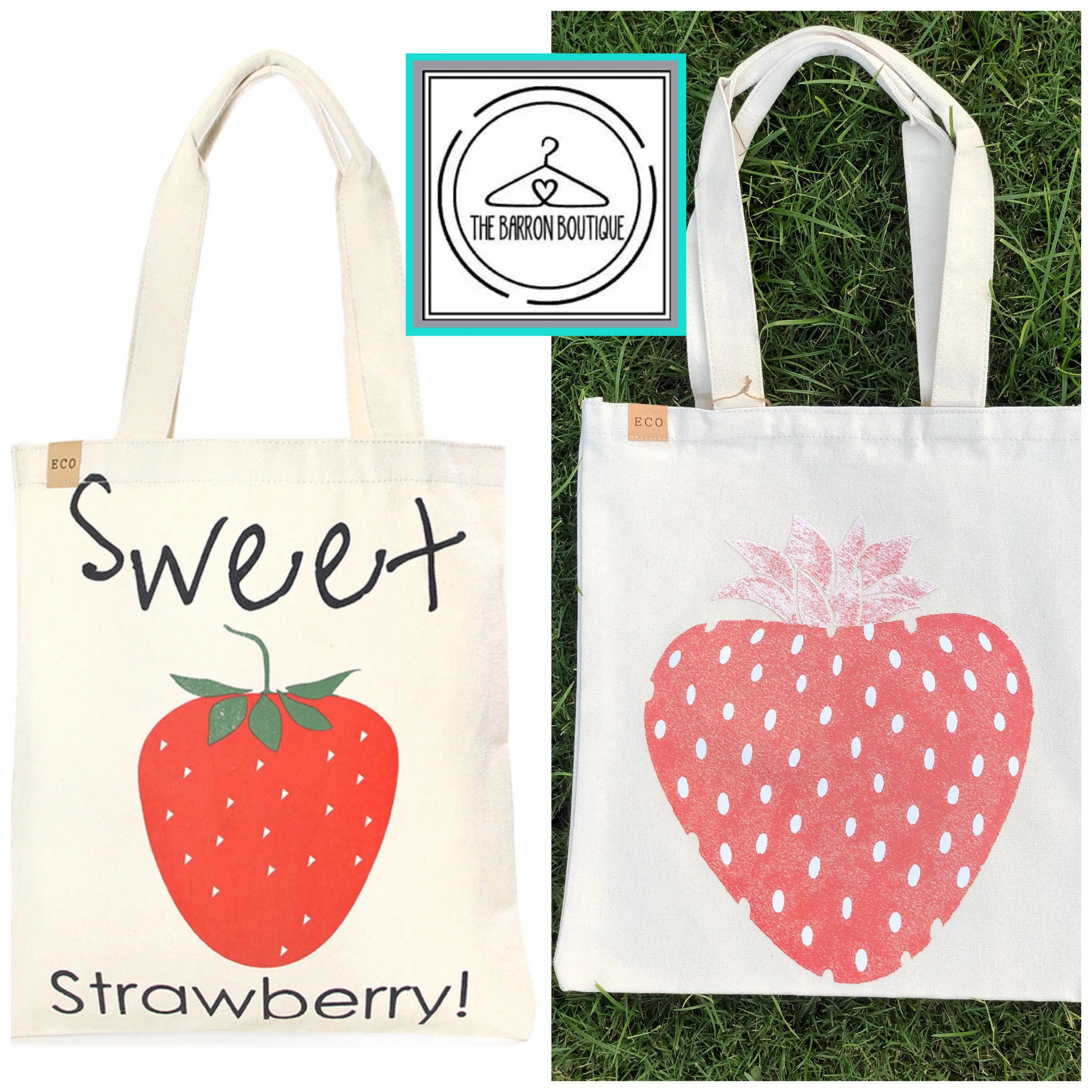 Strawberry Eco-Friendly Tote Bag