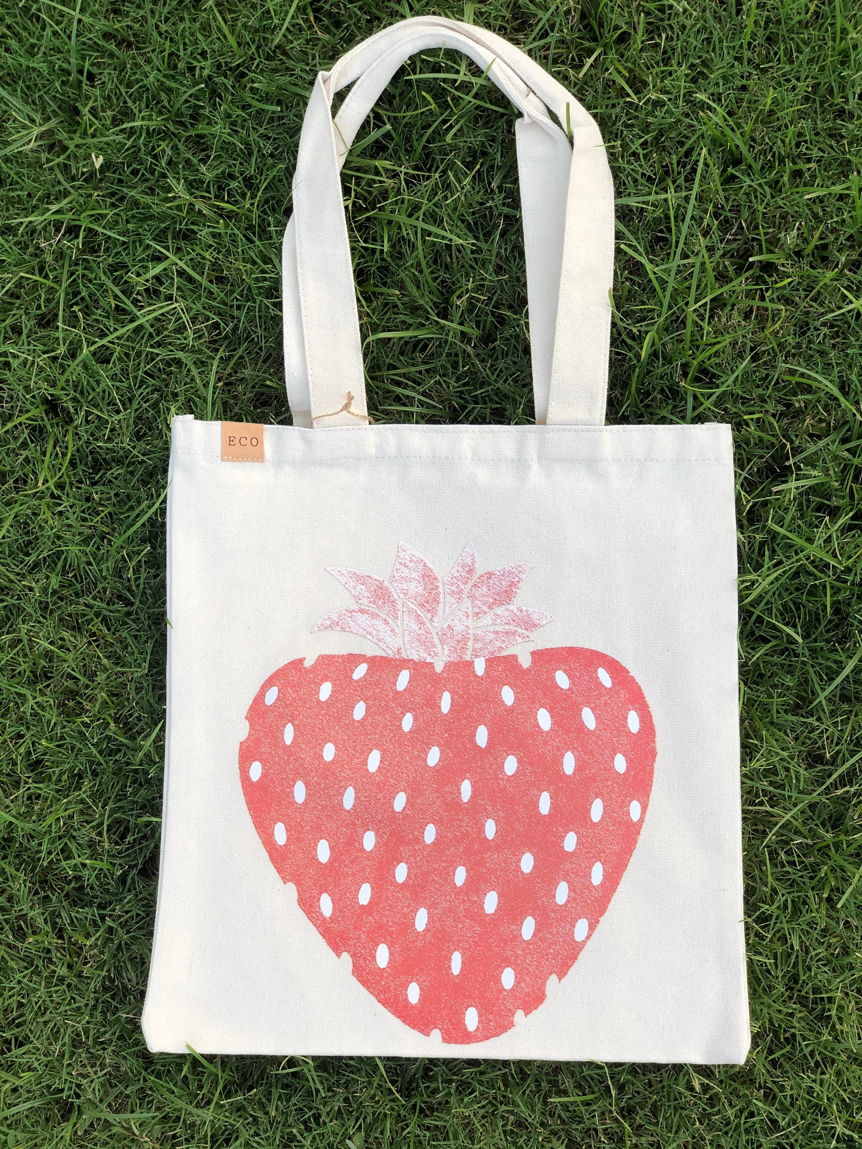 Strawberry Eco-Friendly Tote Bag