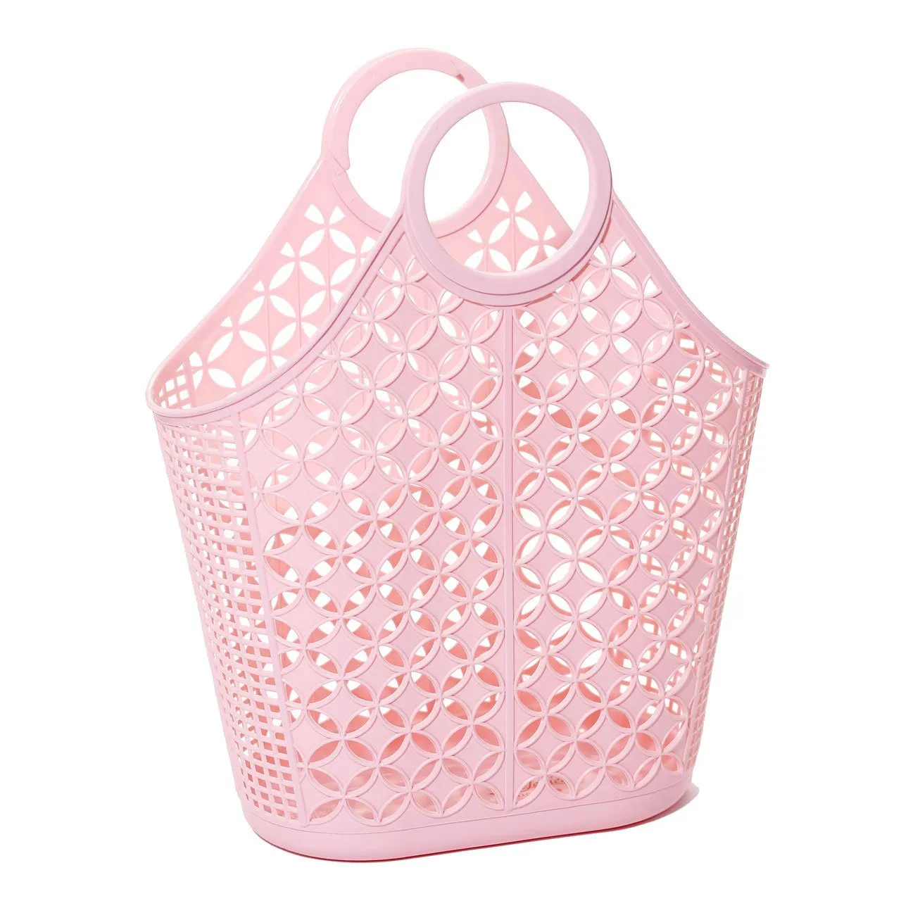 Sunjellies Tote Basket - Pink  *