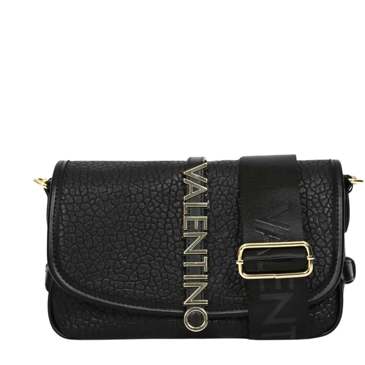 Valentino Bags Black Zeno Flap Shoulder Bag