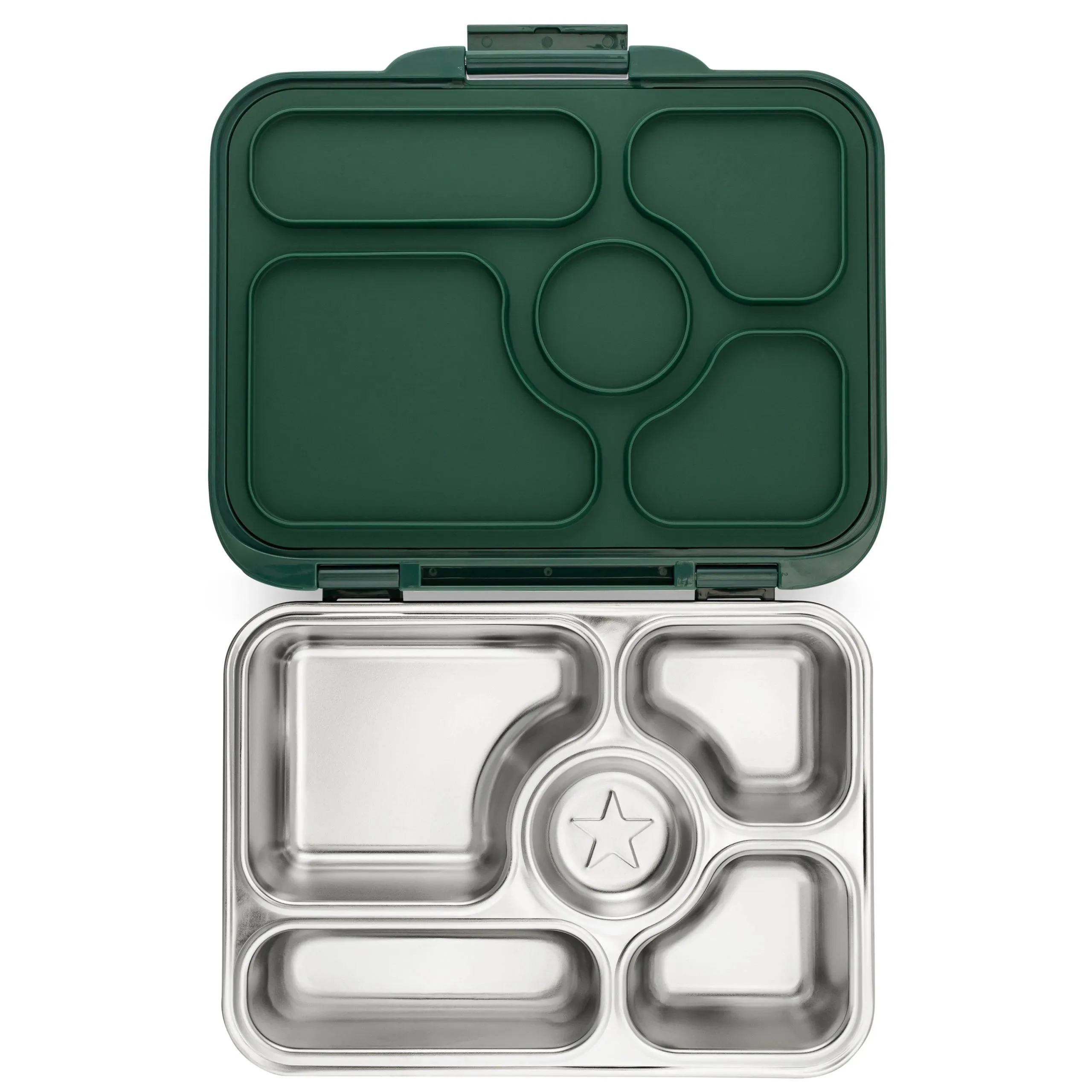 Yumbox Presto-Stainless Steel Leakproof Bento Box KALE GREEN