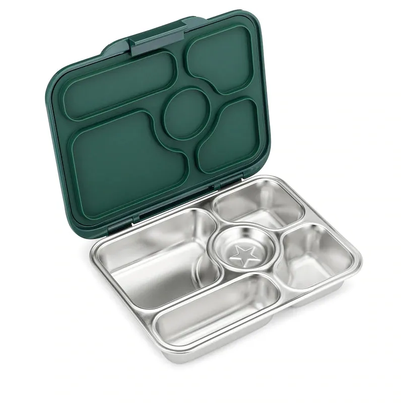 Yumbox Presto-Stainless Steel Leakproof Bento Box KALE GREEN